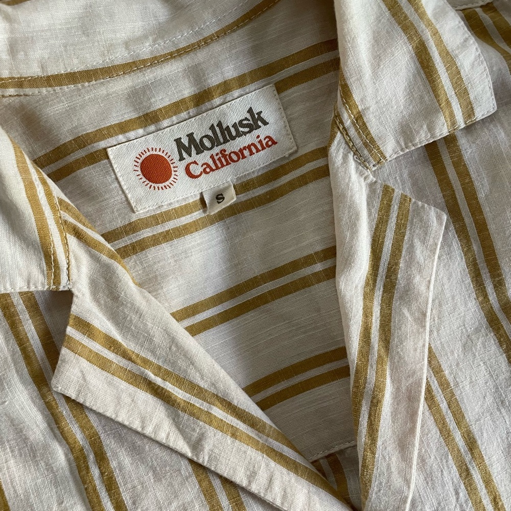 Yellow striped shirt